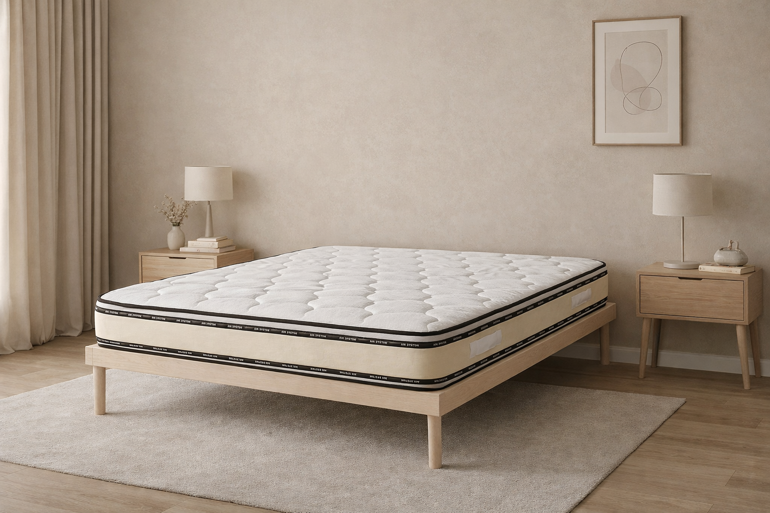 Matelas EVEREST 21 cm HR35 kg/m³ | Confort Ferme & Haute Résilience