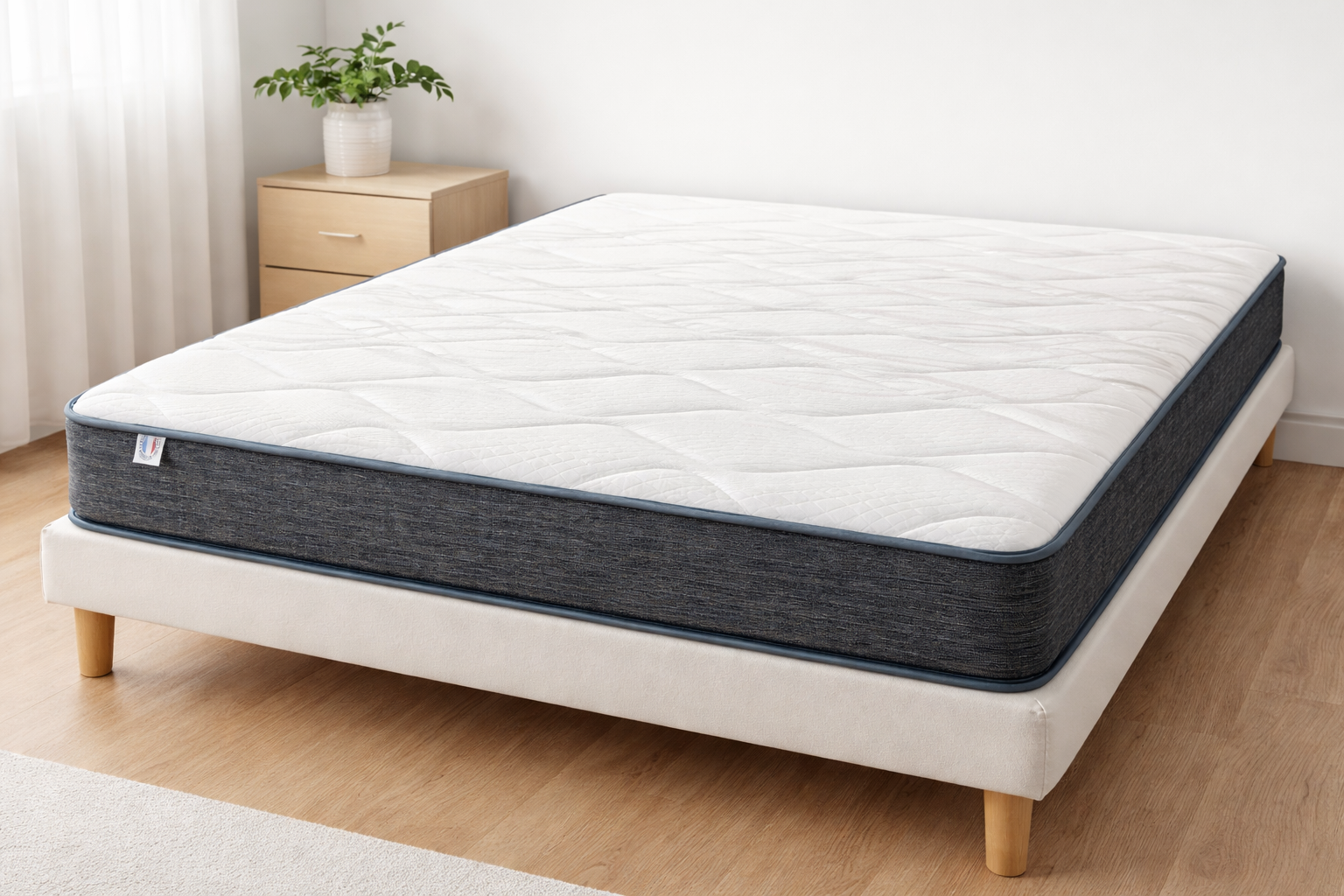 Matelas RENAISSANCE 720 Ressorts Ensachés | Confort Médium & Soutien Ferme